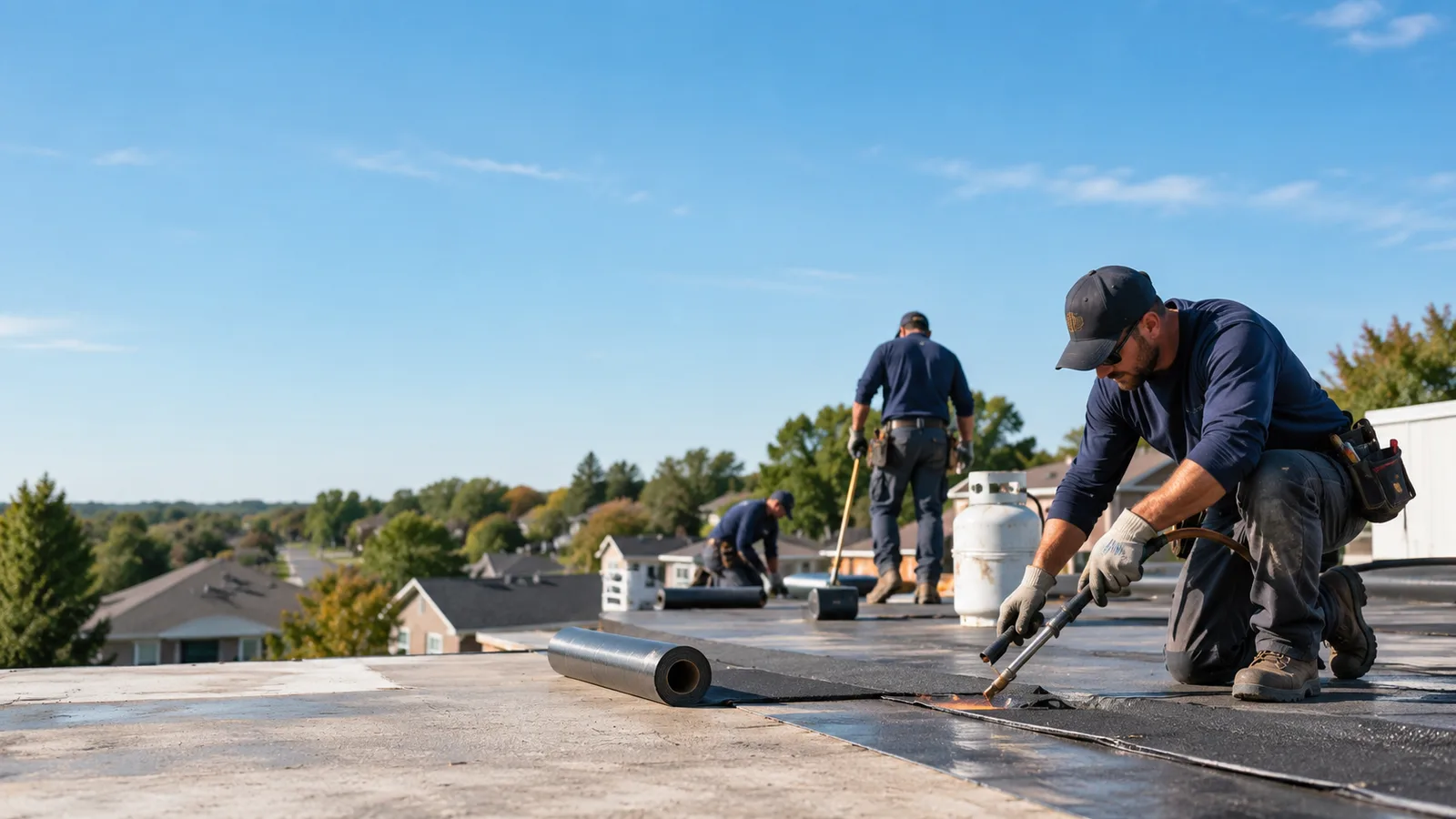 Flat Roof Leak Repair providers in Turpin, OK